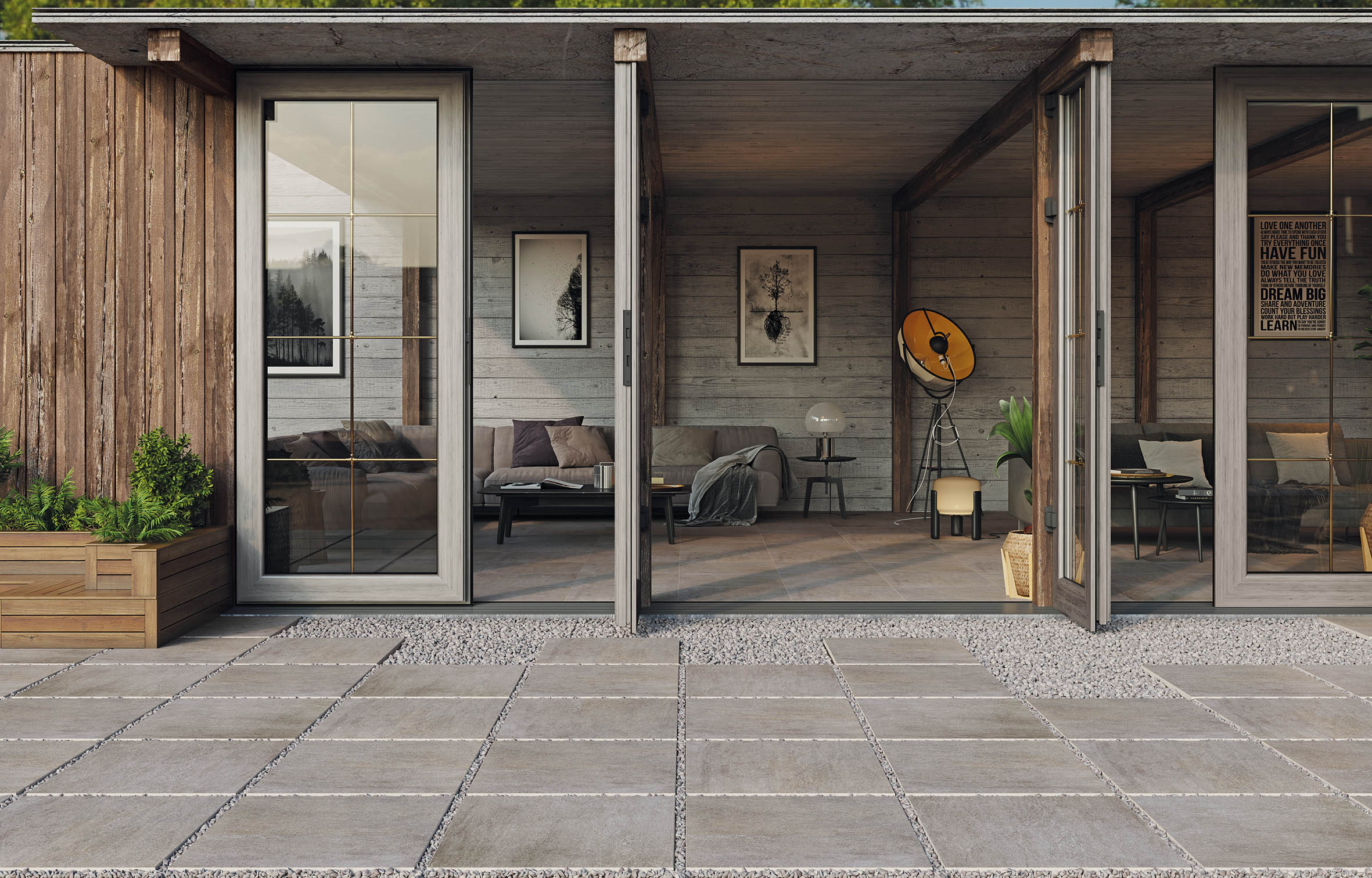 24"x24" Leonardo Grey Rectified 20 mm Matte