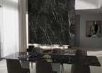 64"x 128" Nero Marquina Porcelain Slab