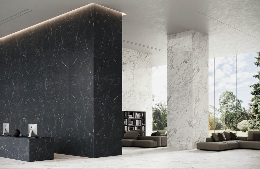 64"x 128" Anatolian Black Porcelain Slab