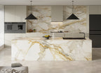 64"x 128" Antique Beige Porcelain Slab