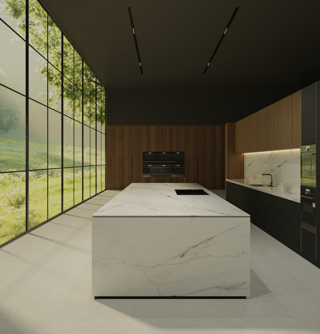 64"x 128" Breccia Capraia Porcelain Slab