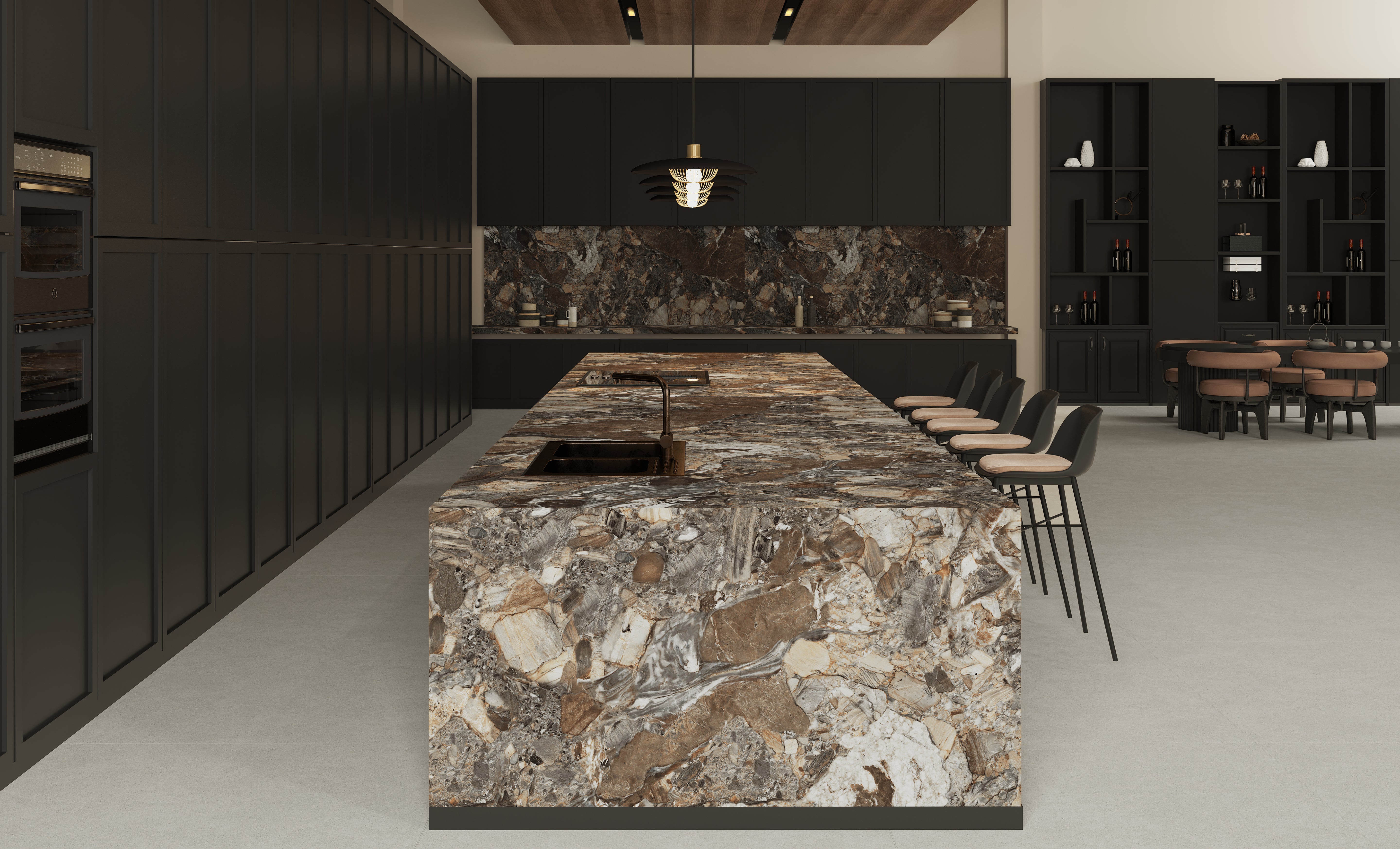 Chesnut Porcelain Slab