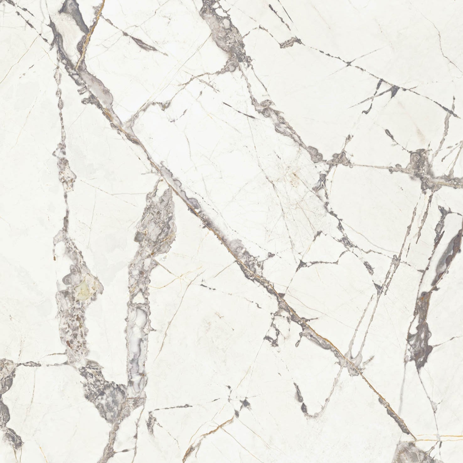 64"x 128" Invisible White Porcelain Slab