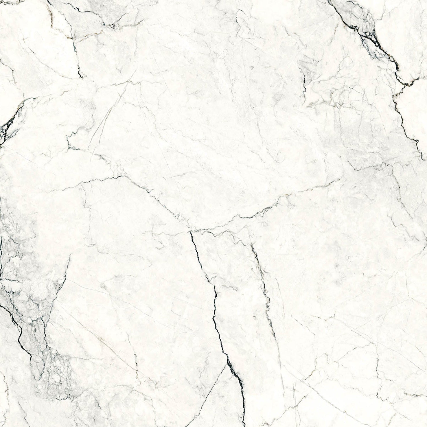 64"x 128" Line White Porcelain Slab