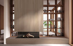 64"x 128" Palmwood Natural Porcelain Slab
