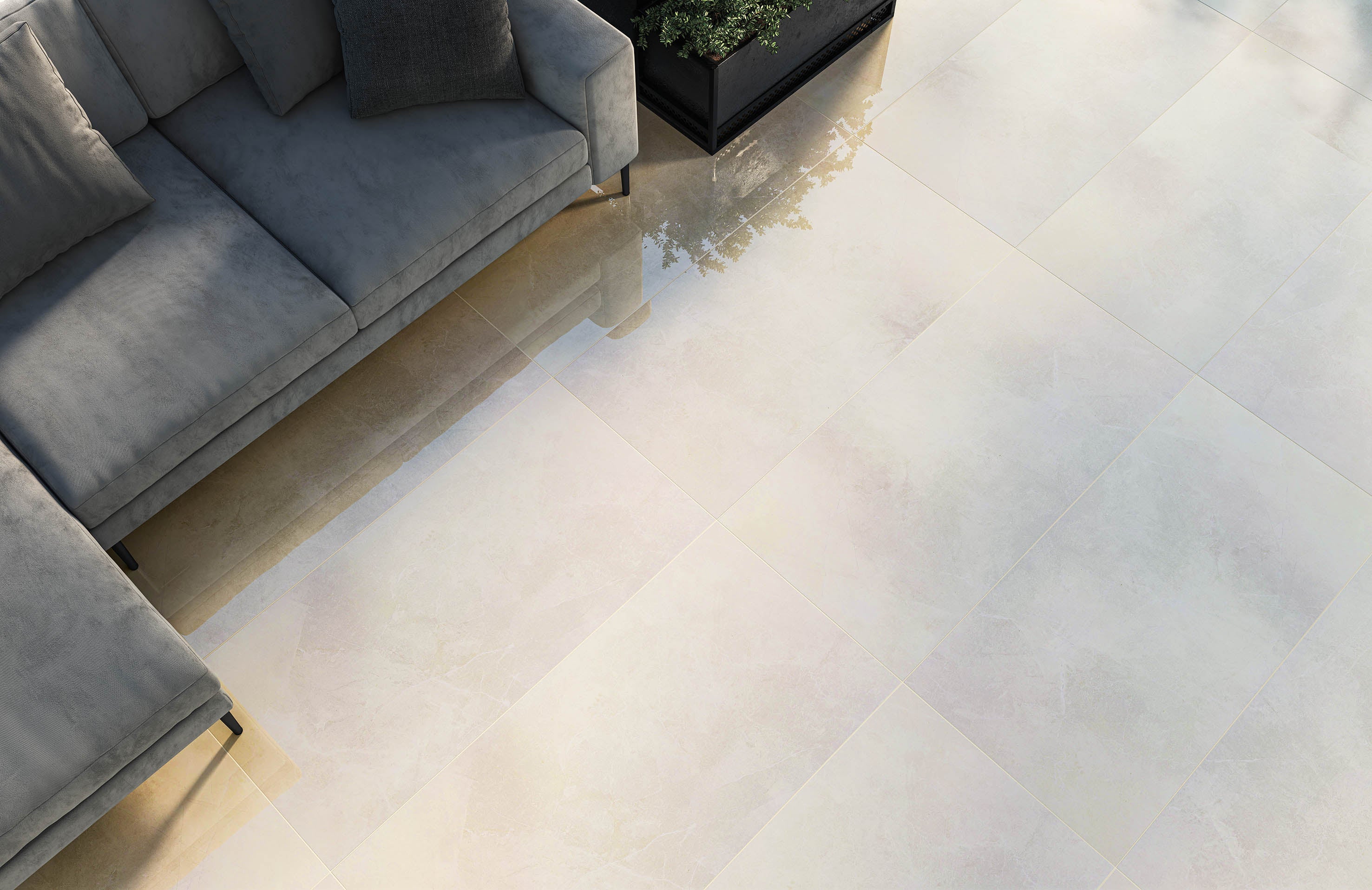 24"x48" Pulpis Prime Light Gray Rectified Matte Porcelain Tile