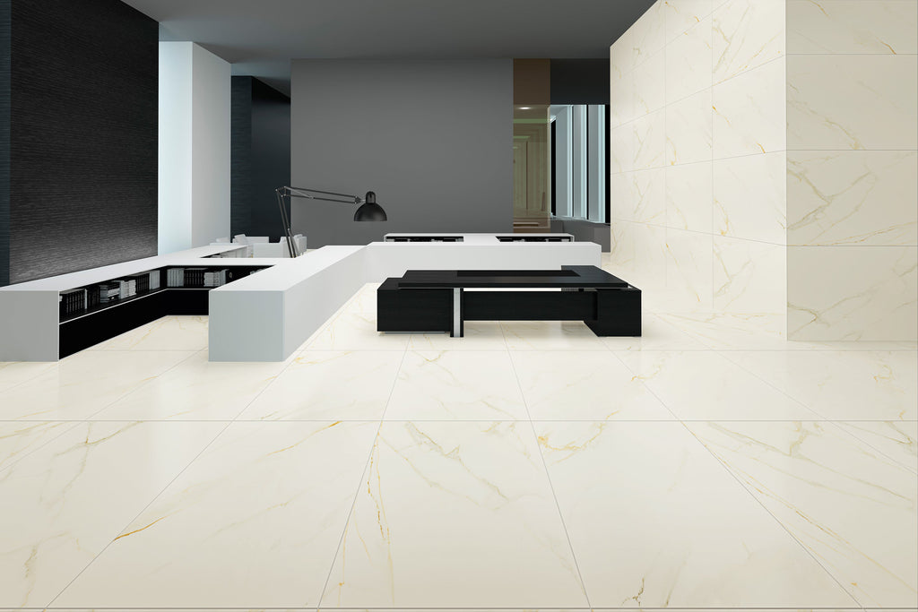24"x48" Royal Calacatta Rectified Polished Porcelain Tile