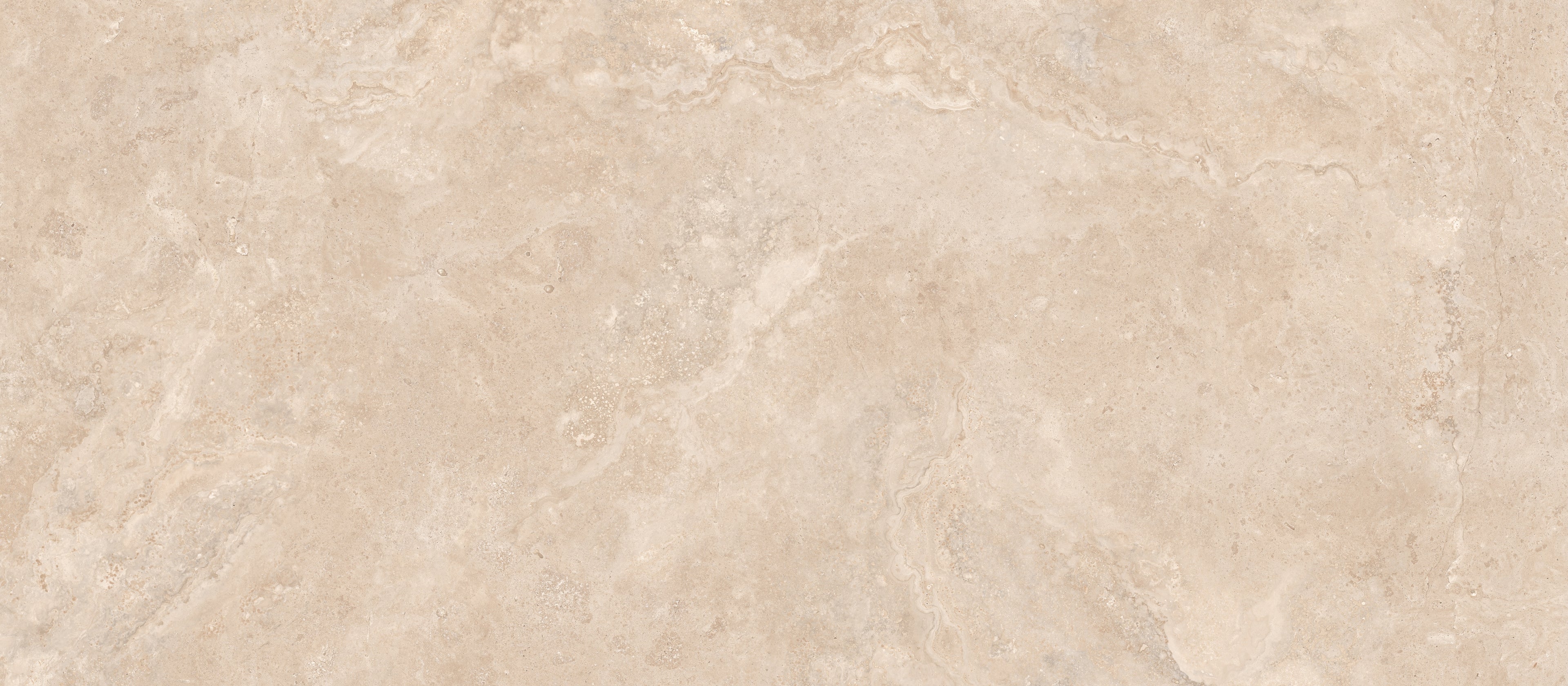 48"x110" Travertine Cross Beige Shp Matte Rectified 6MM