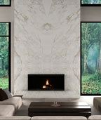 64"x 128" Arabescato Gilda Bookmatch Porcelain Slabs