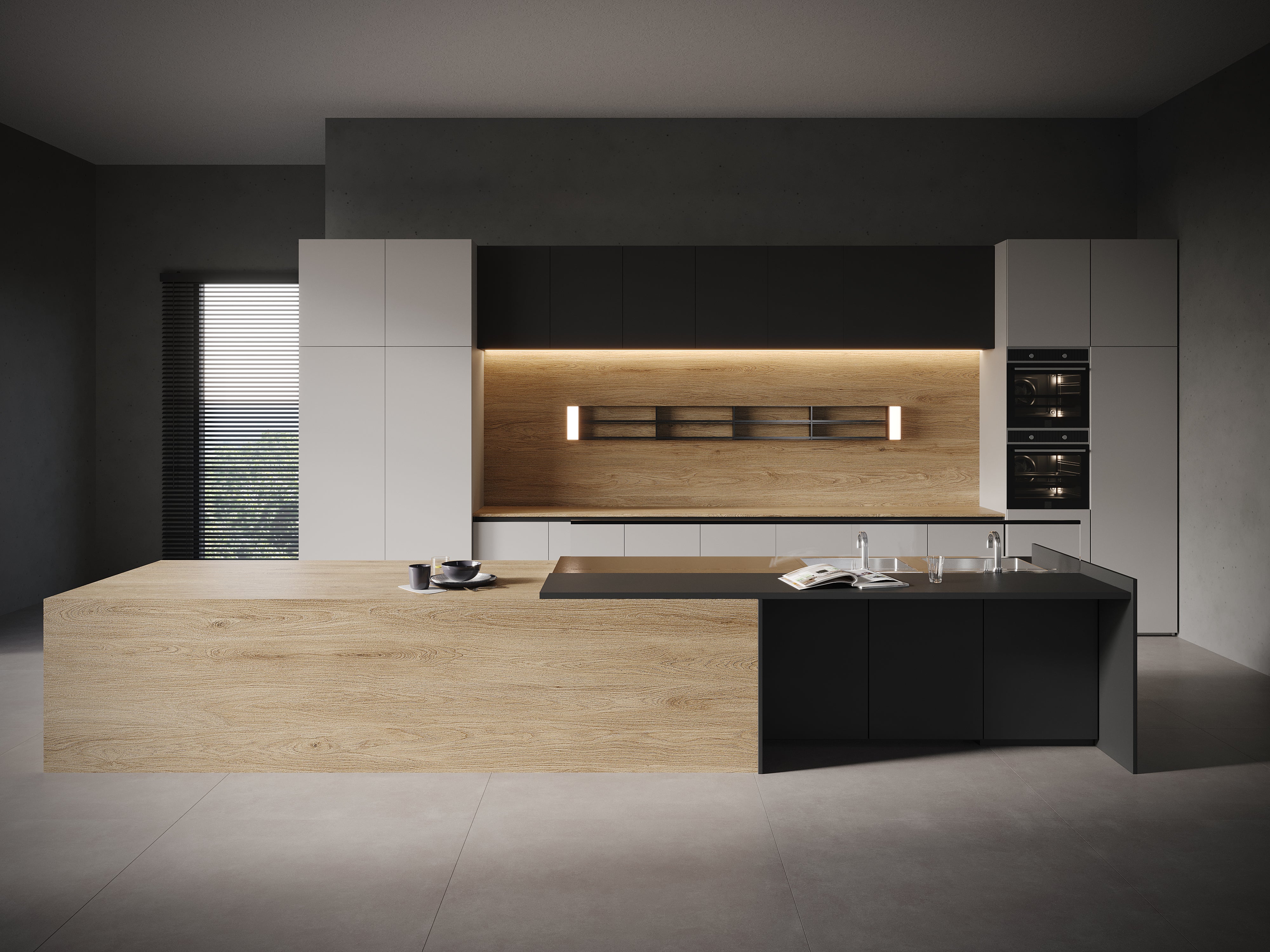 Crosswood Oak Porcelain Slab