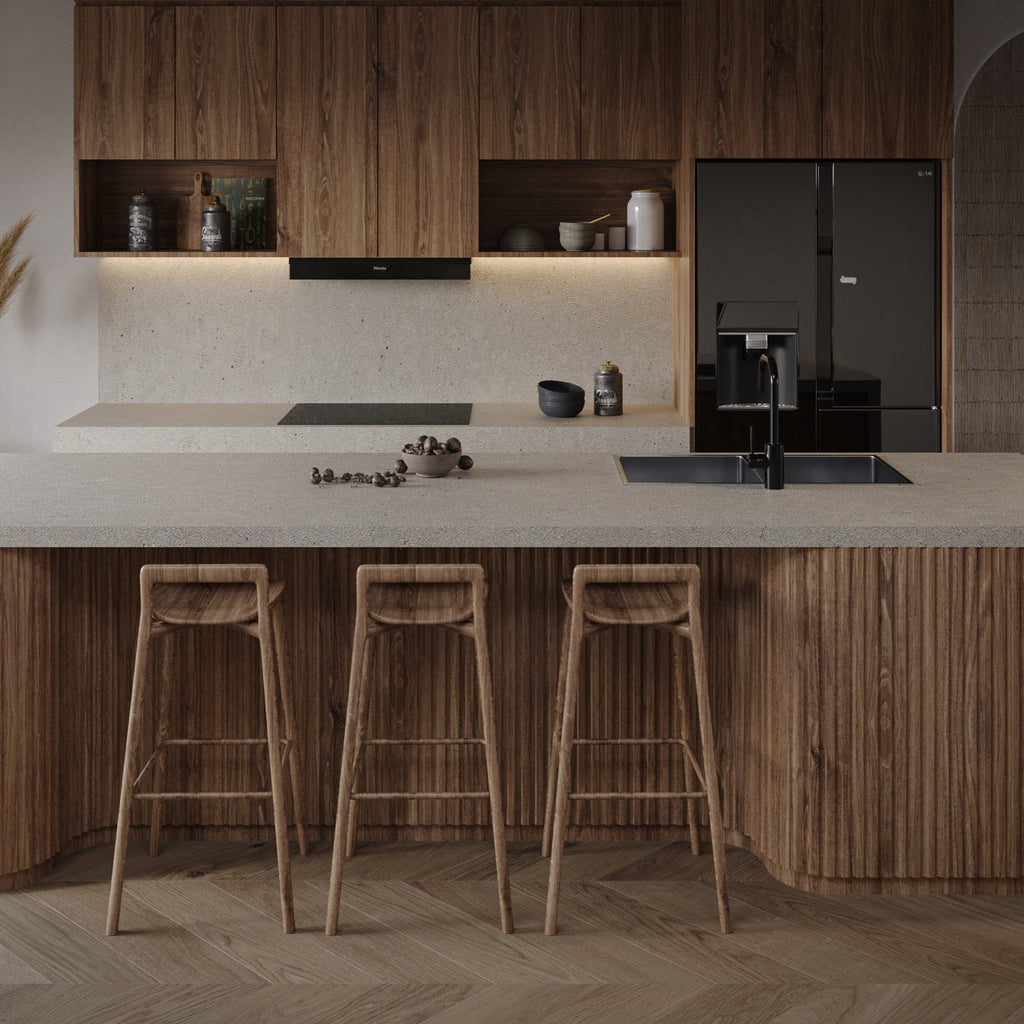 64"x 128" Sahara Grey Porcelain Slab