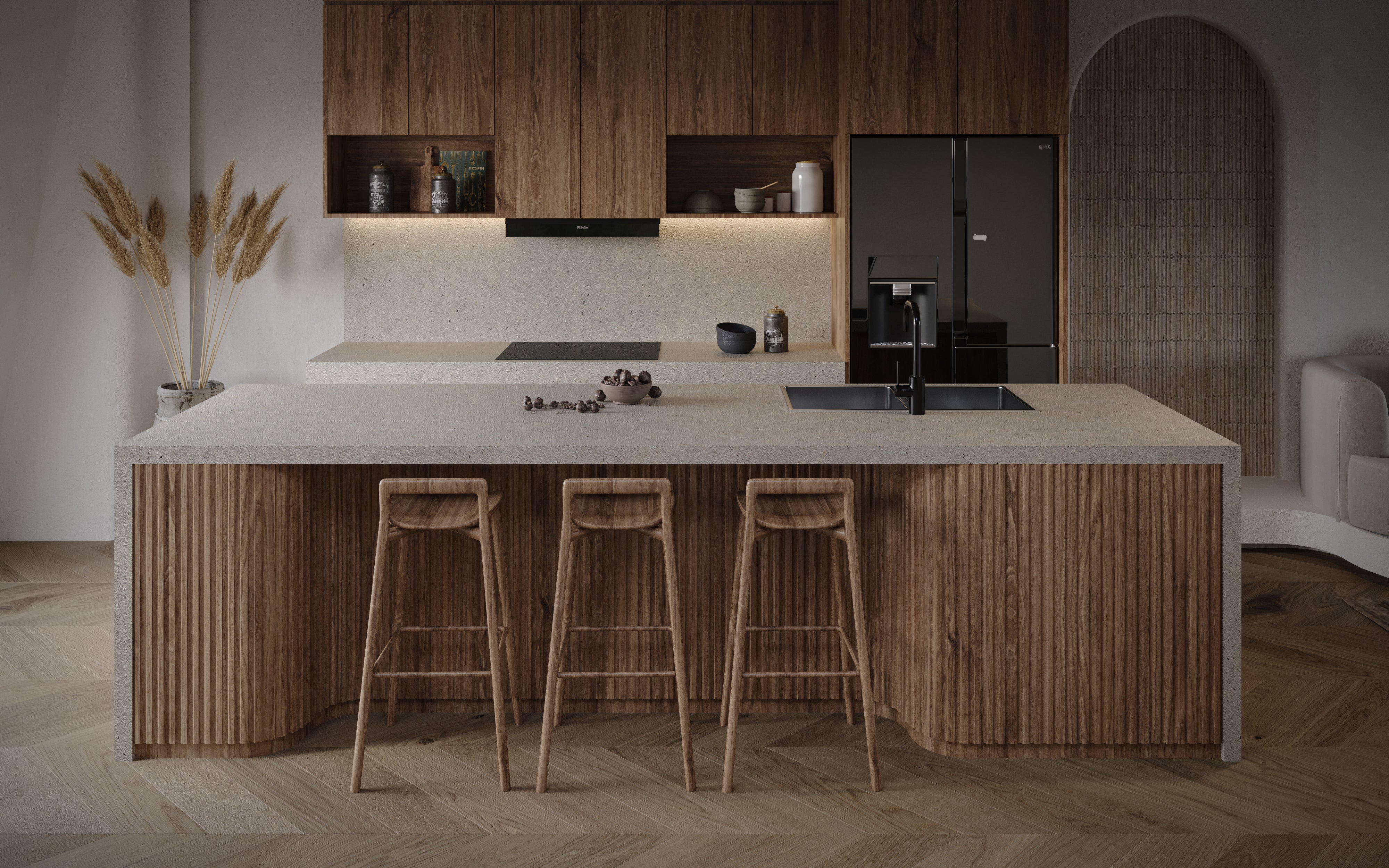 Sahara Grey Porcelain Slab