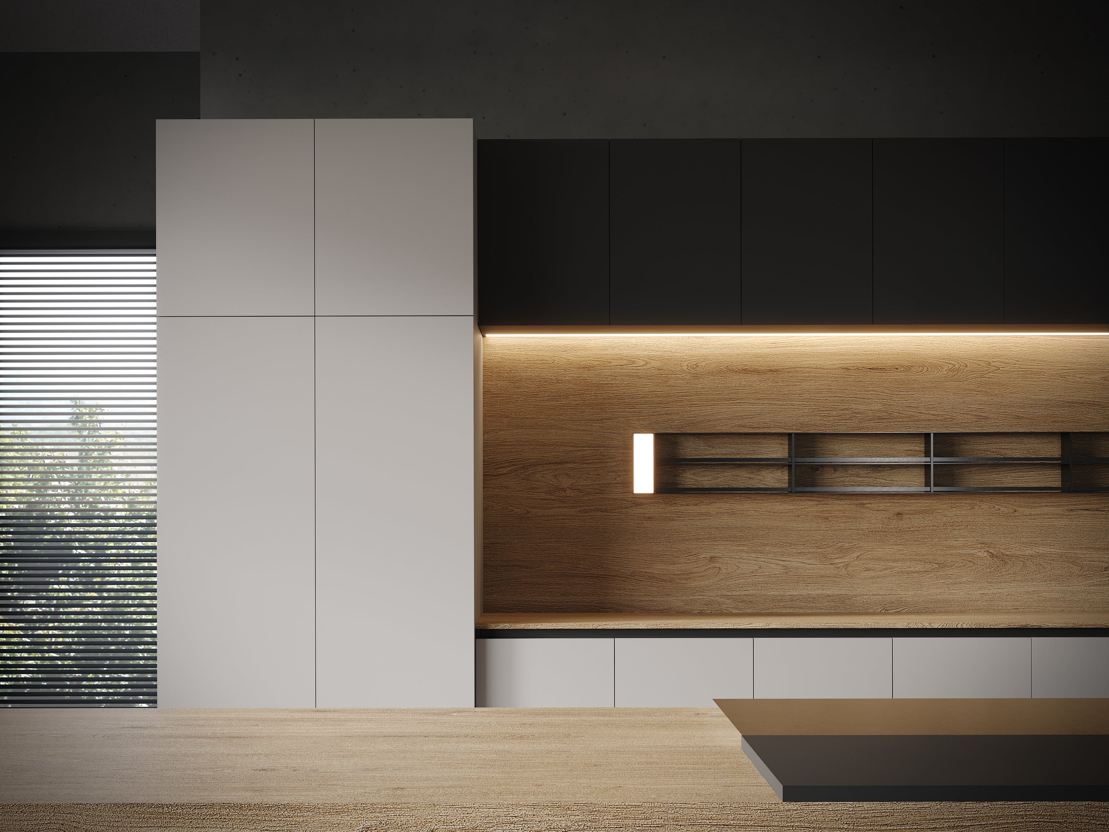 64"x 128" Crosswood Oak Porcelain Slab