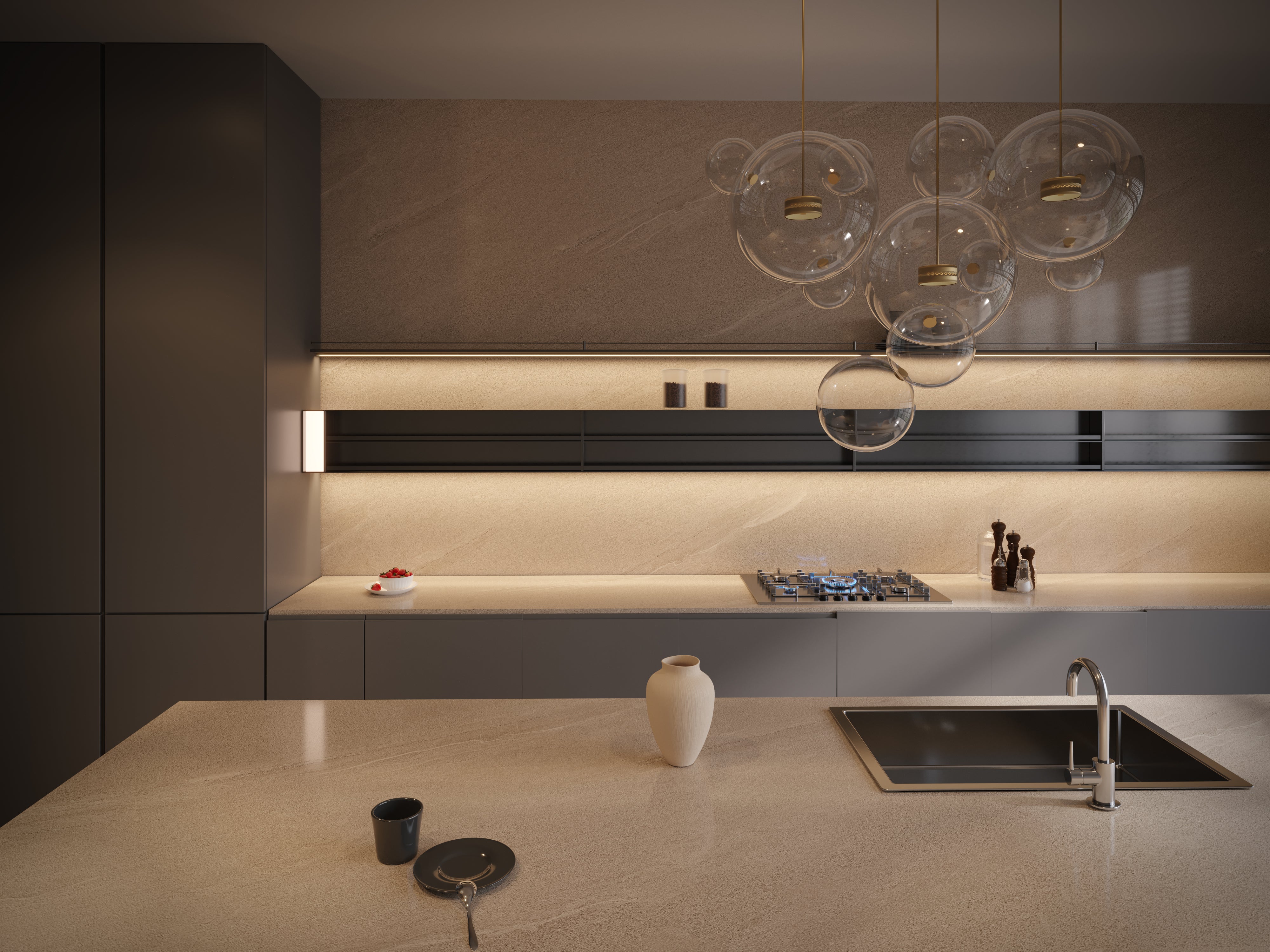 Luton Beige Porcelain Slab