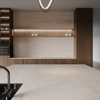 64"x 128" Ravel Beige Porcelain Slab