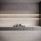 64"x 128" Vista Grey Porcelain Slab