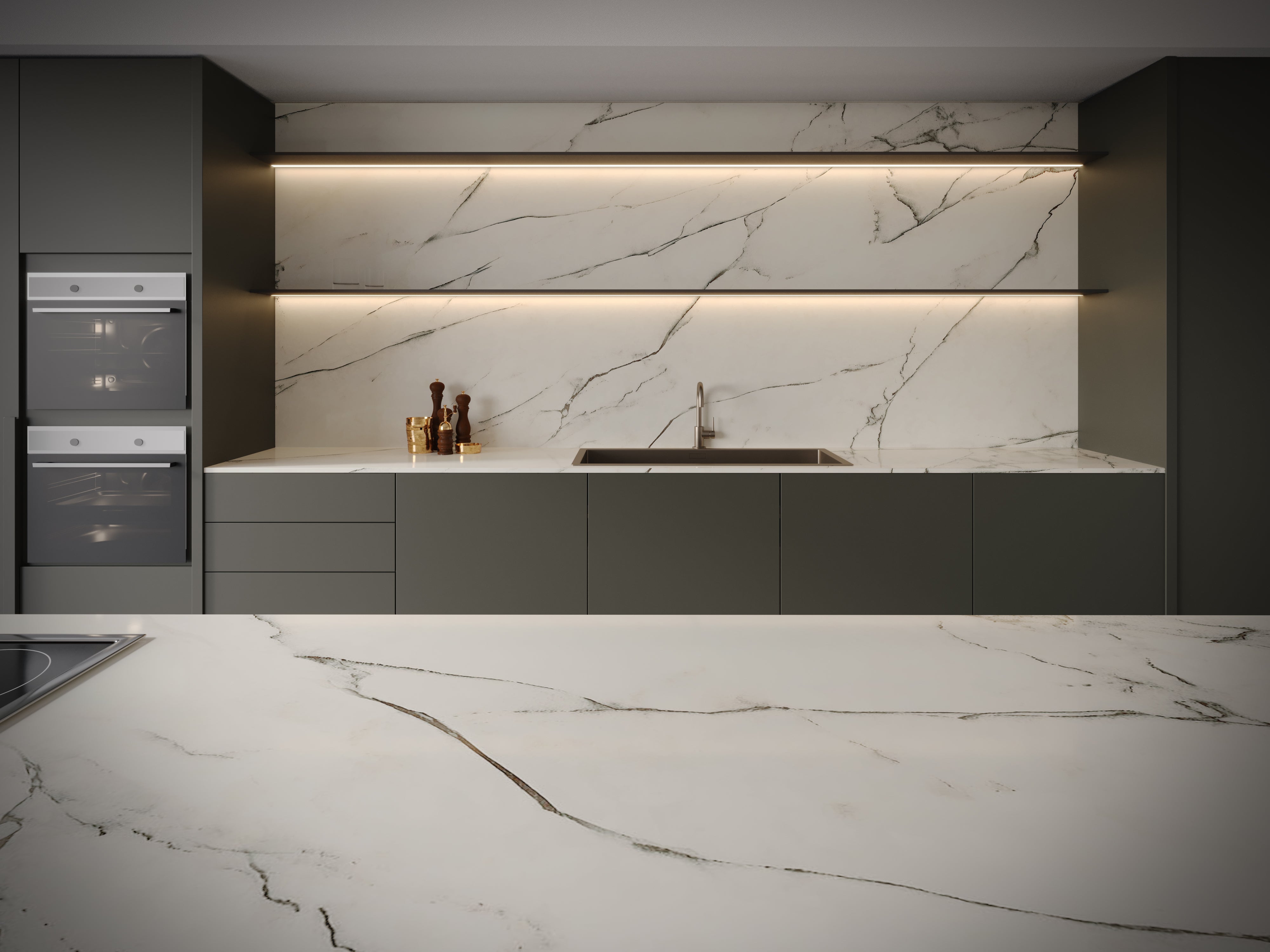 White Forest Porcelain Slab