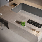 64"x 128" Portland Grey Porcelain Slab
