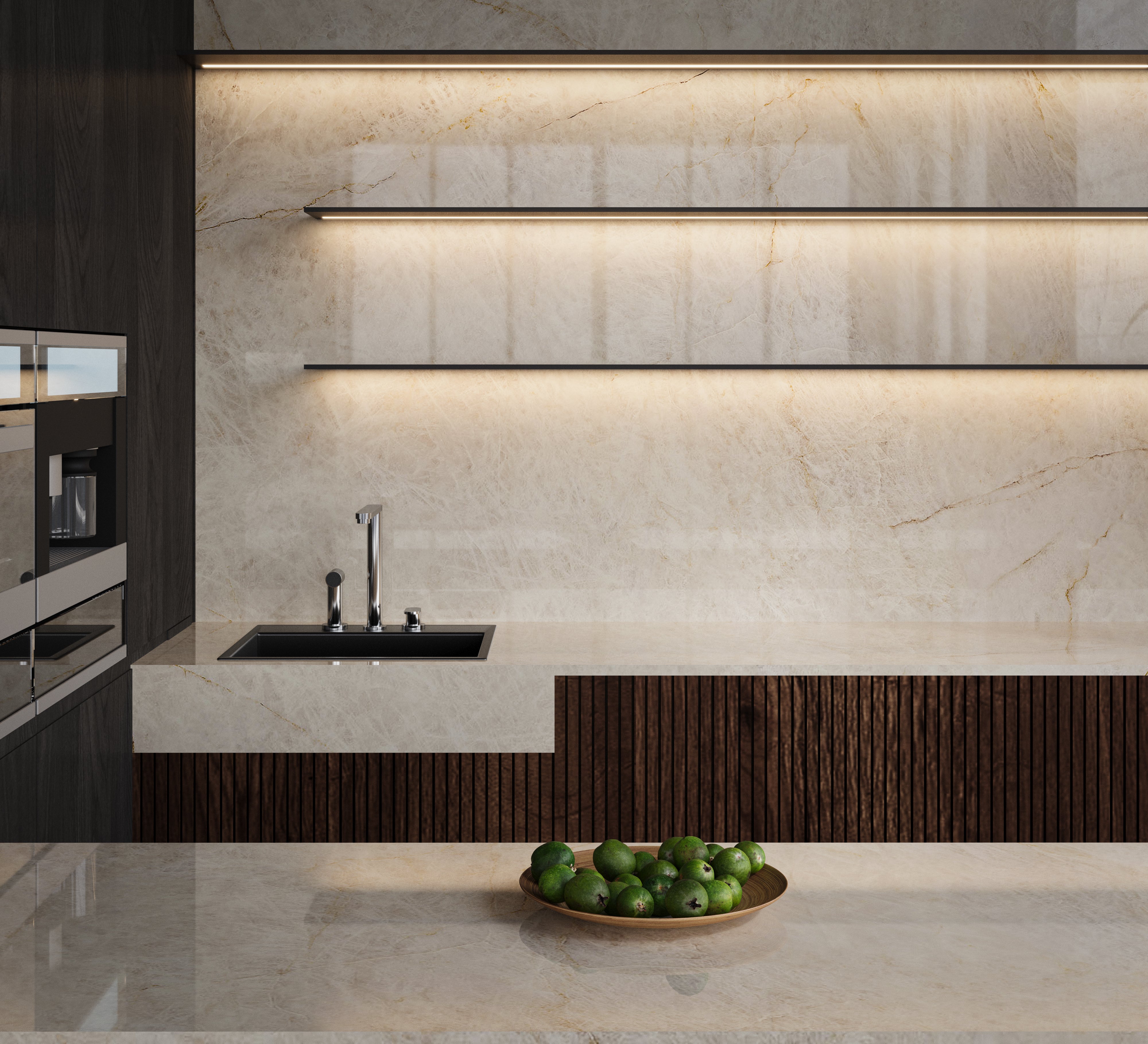 Crystal Luxor Porcelain Slab