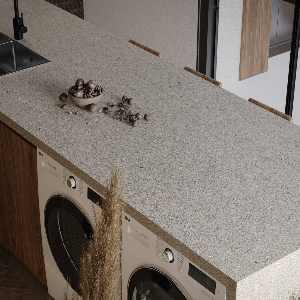 64"x 128" Sahara Grey Porcelain Slab