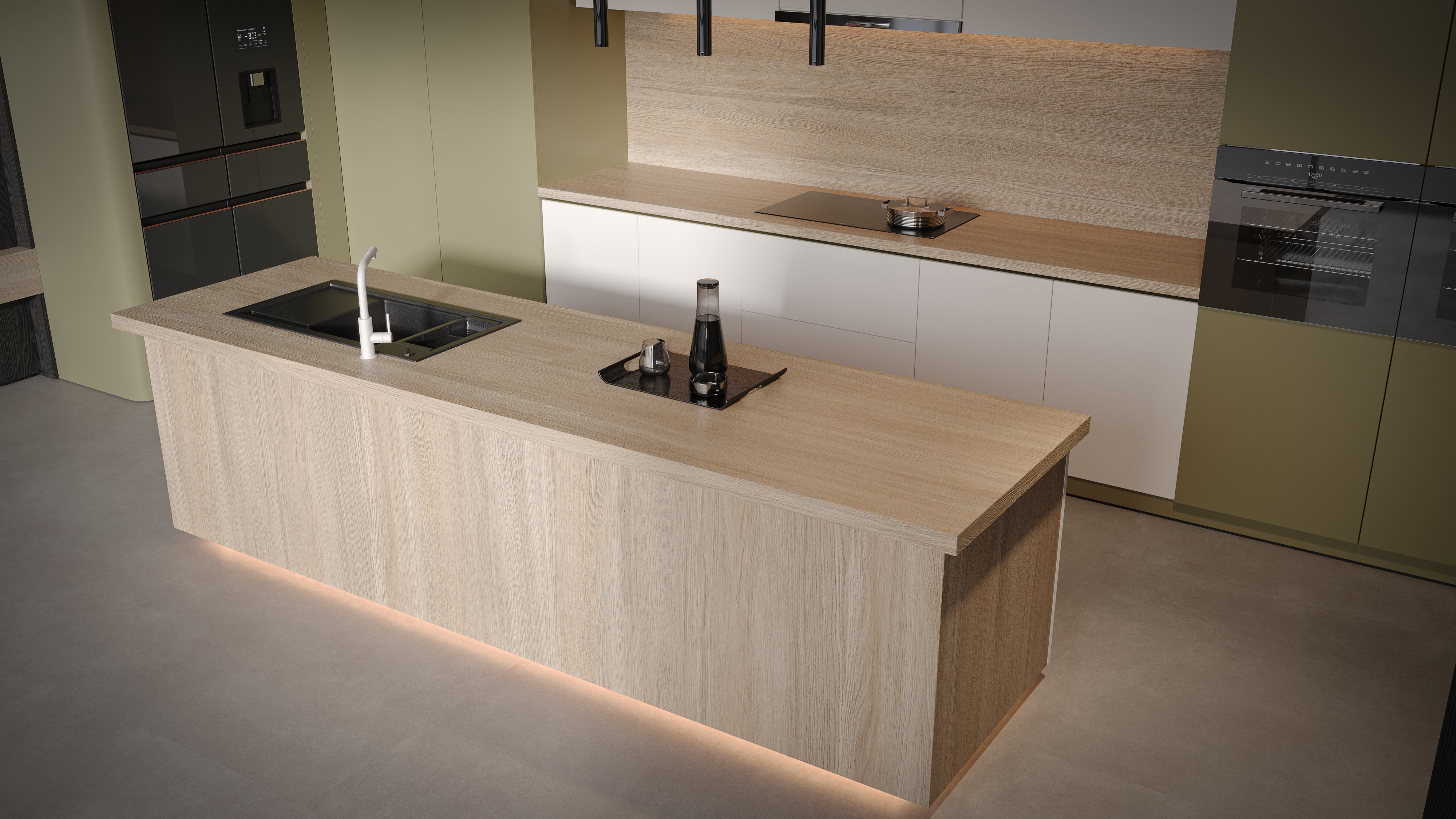 Palmwood Natural Porcelain Slab