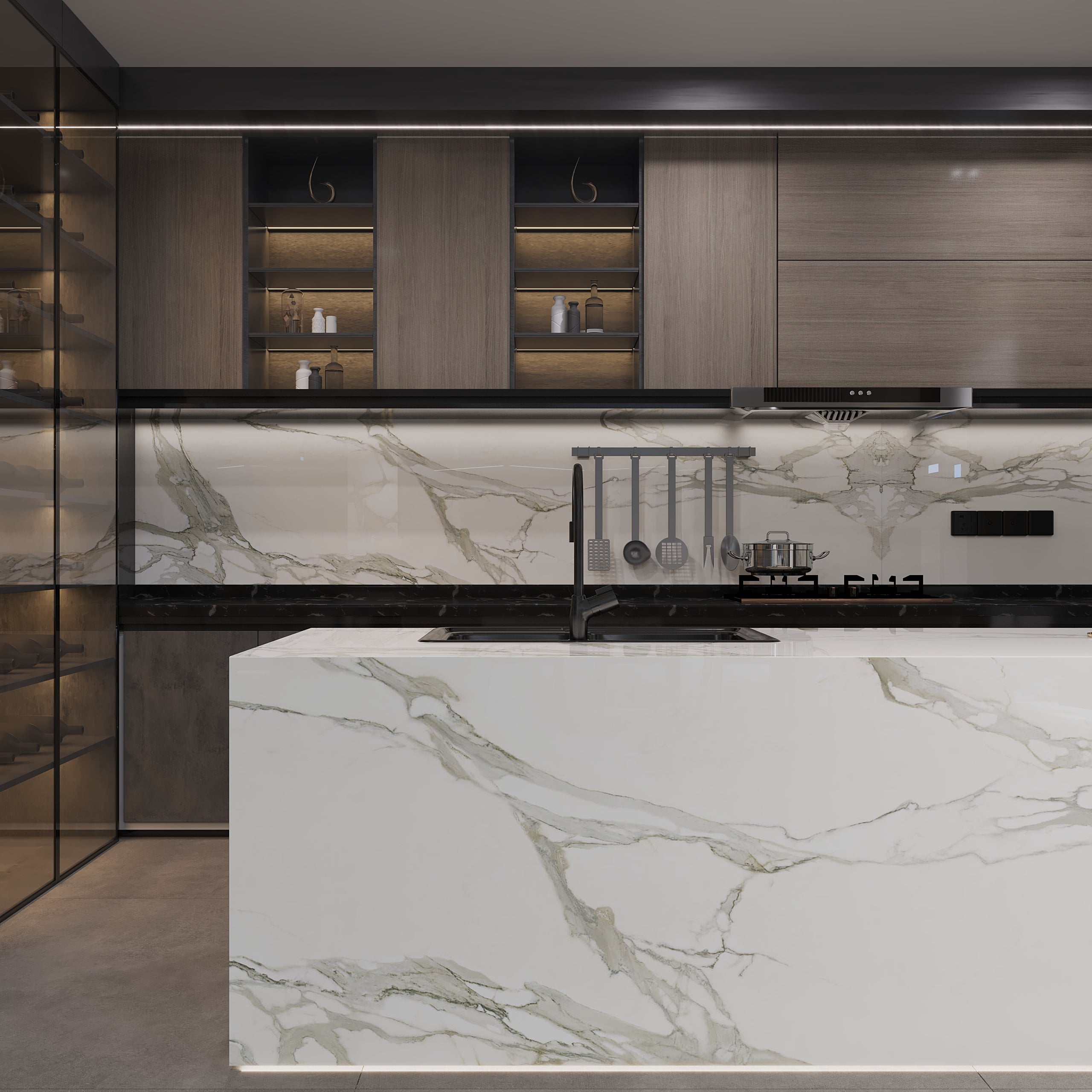 Calacatta Gold Porcelain Slab