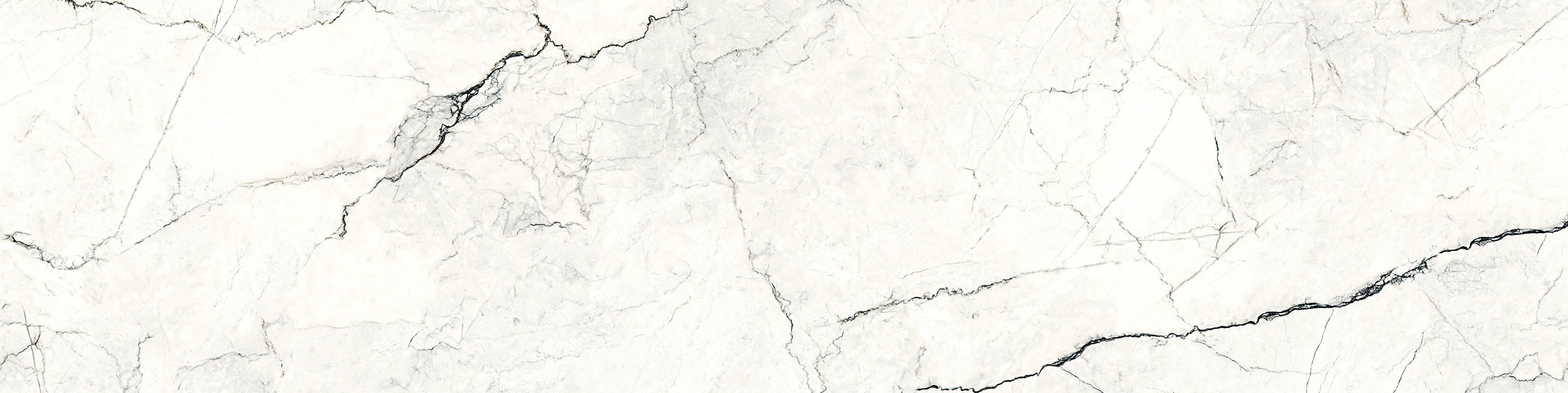 32"x128" Line White Porcelain Slabs