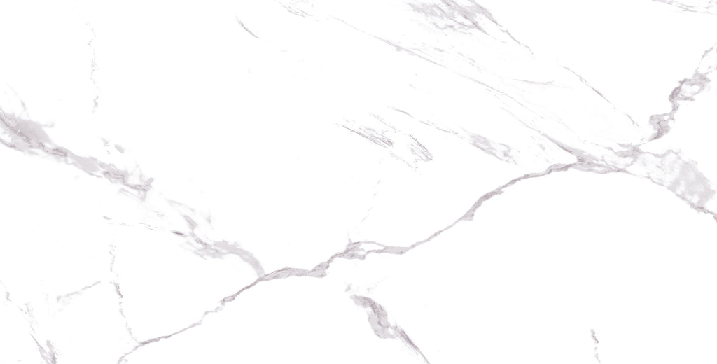 24"x48" Naos White Rectified Polished Porcelain Tile