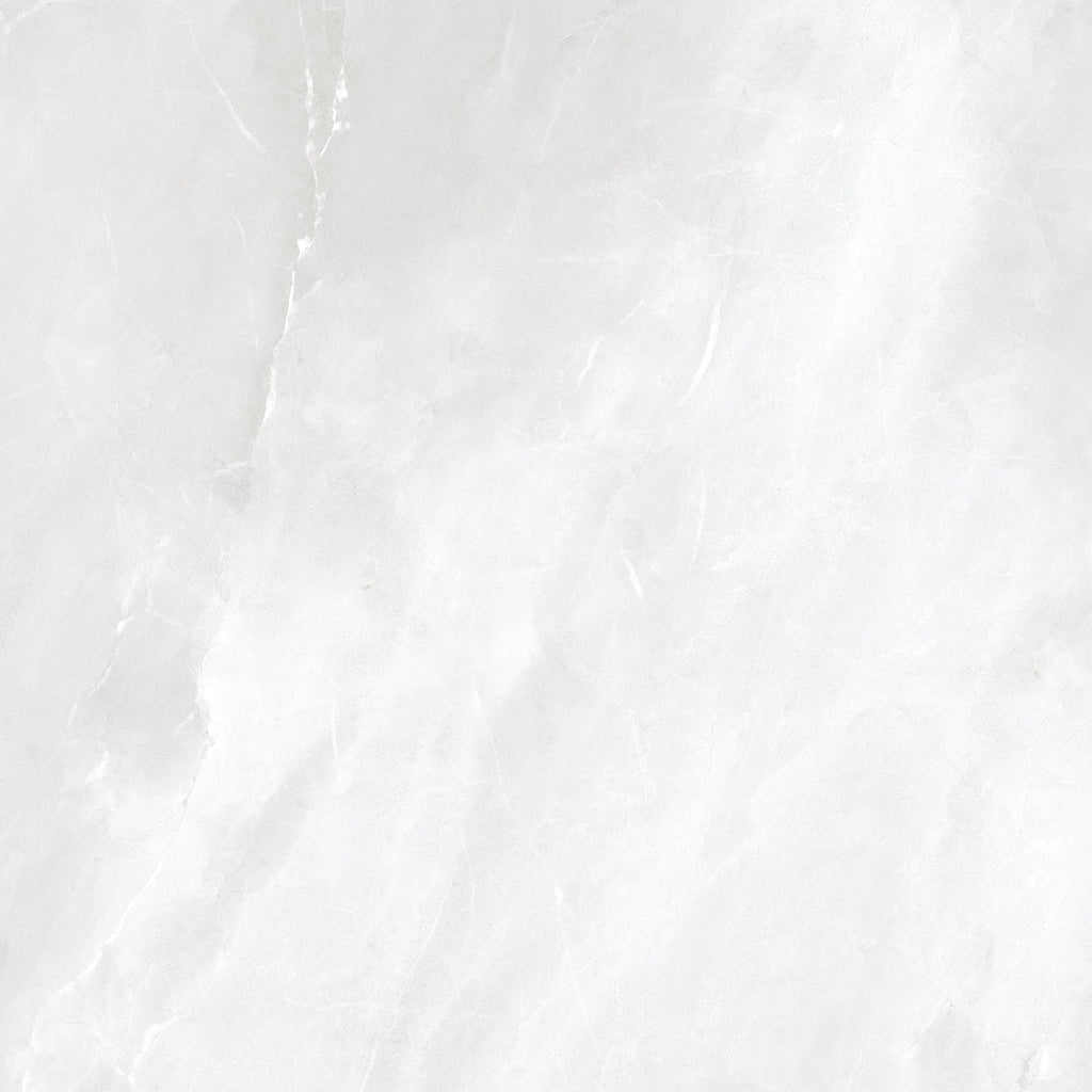 48"x48" Messina White Rectified Polished Porcelain Tile
