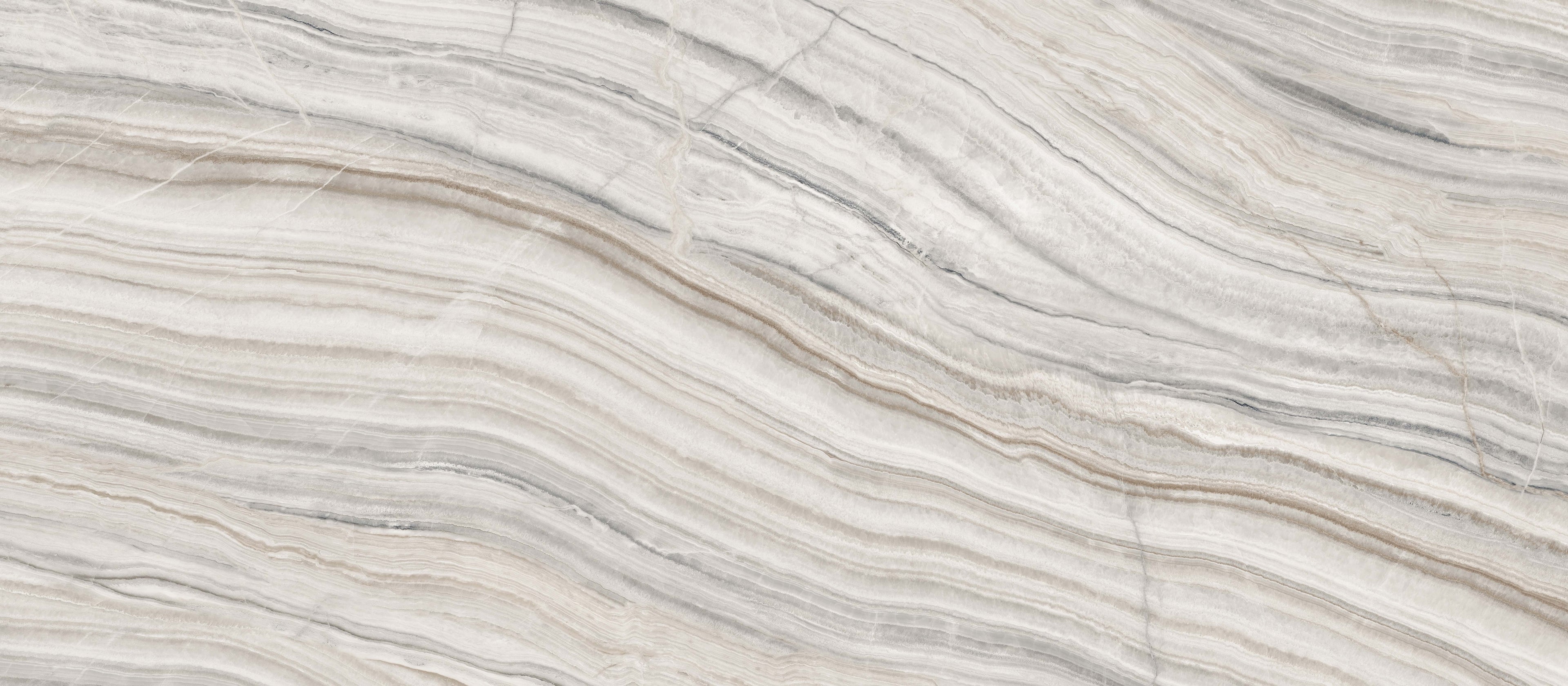 48"x110" Onice Light Polished Bookmatch Rectified 6MM