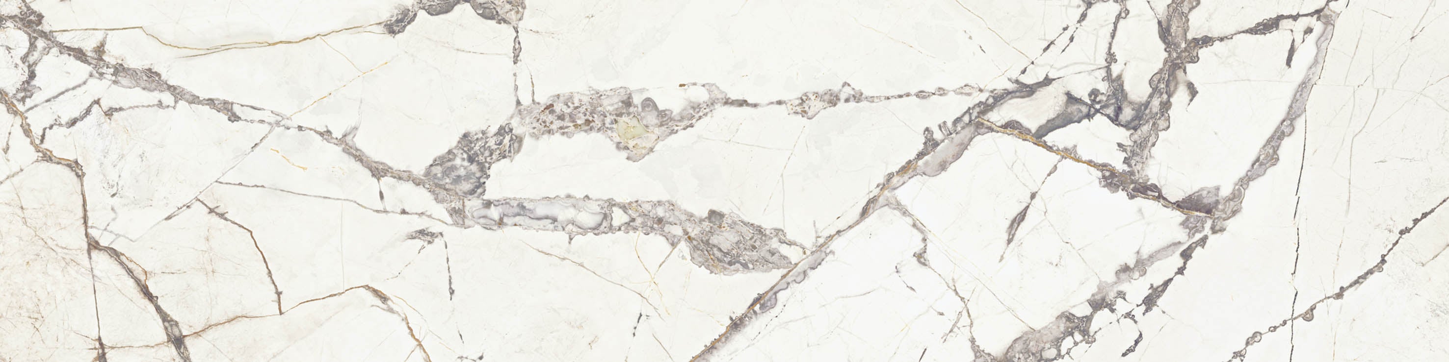 32"x128" Invisible White Porcelain Slabs
