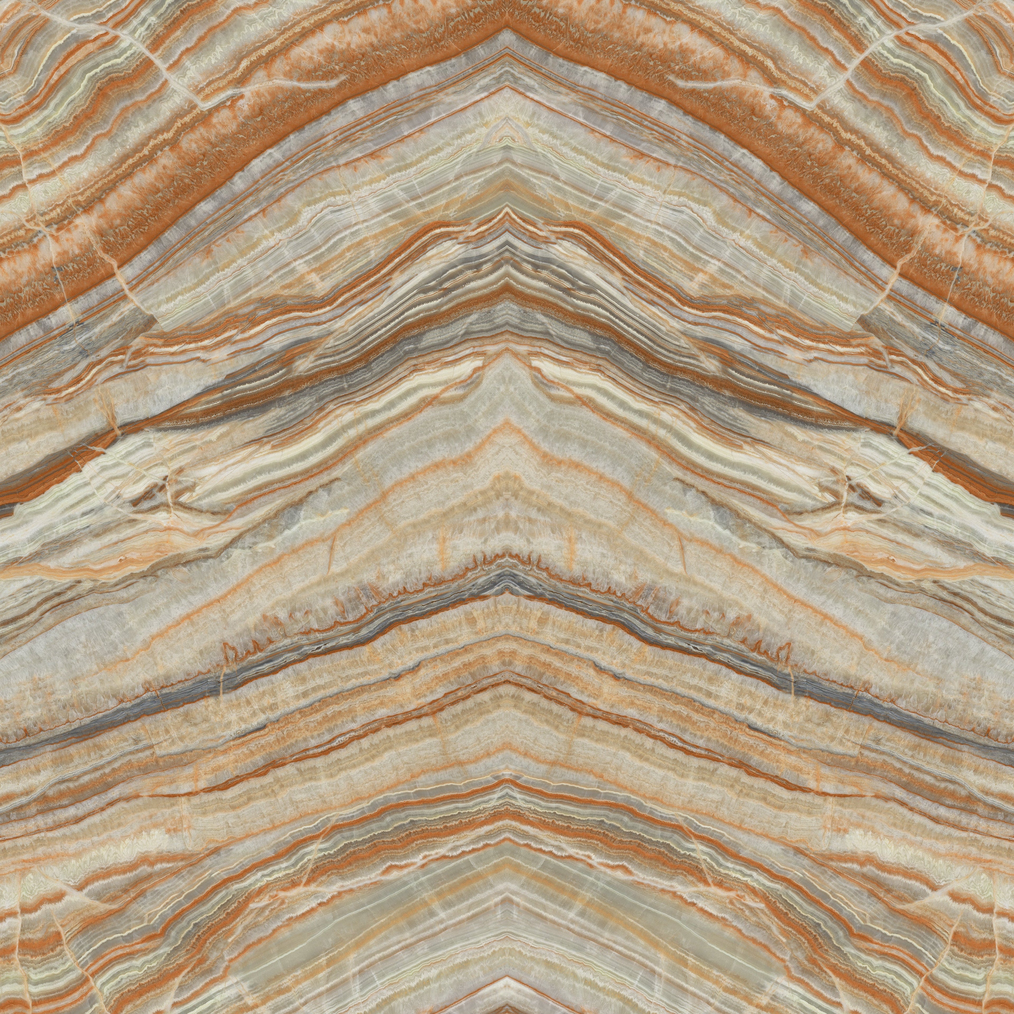 64"x 128" Onice Rainbow Bookmatch Porcelain Slabs