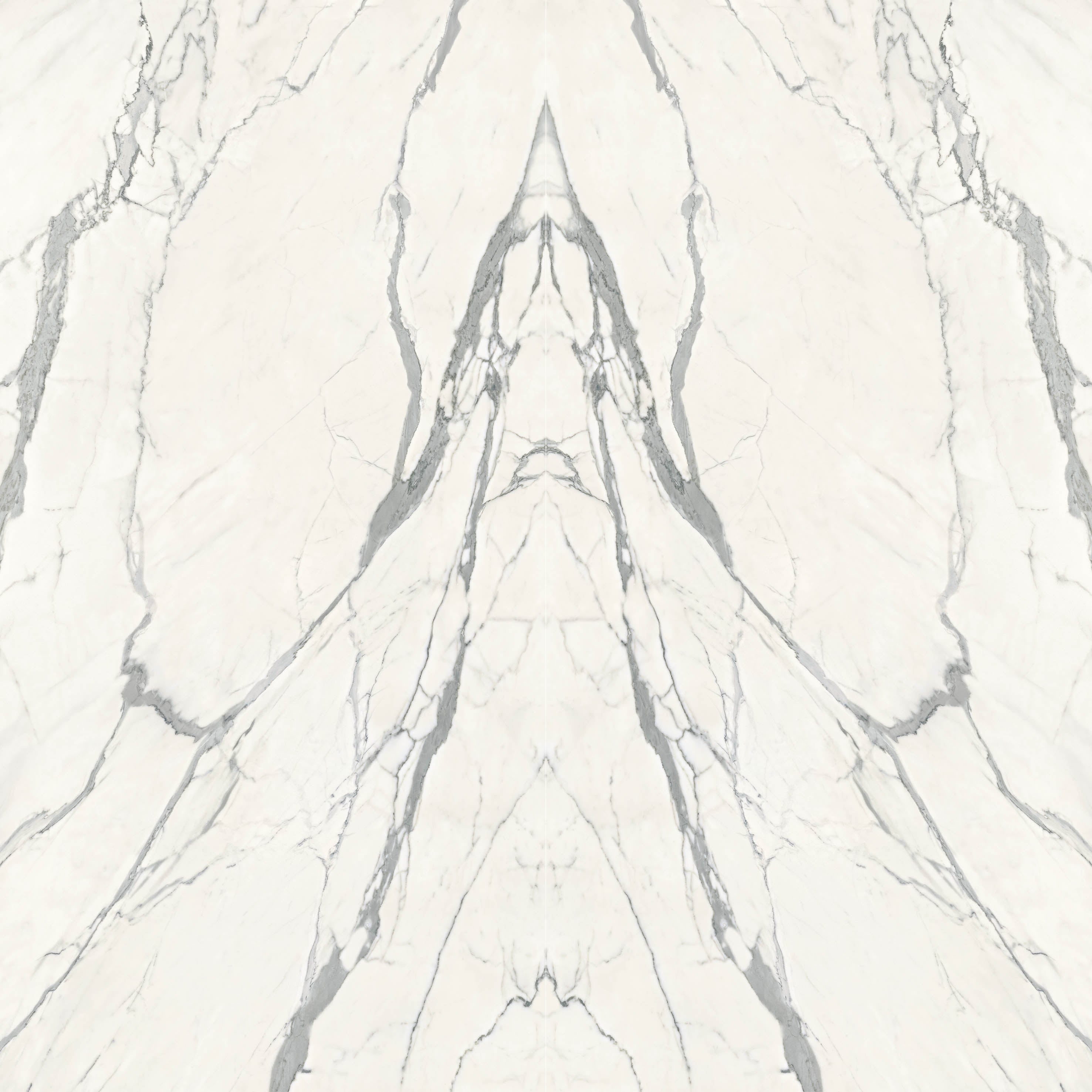Statuario Flash Bookmatch Porcelain Slabs