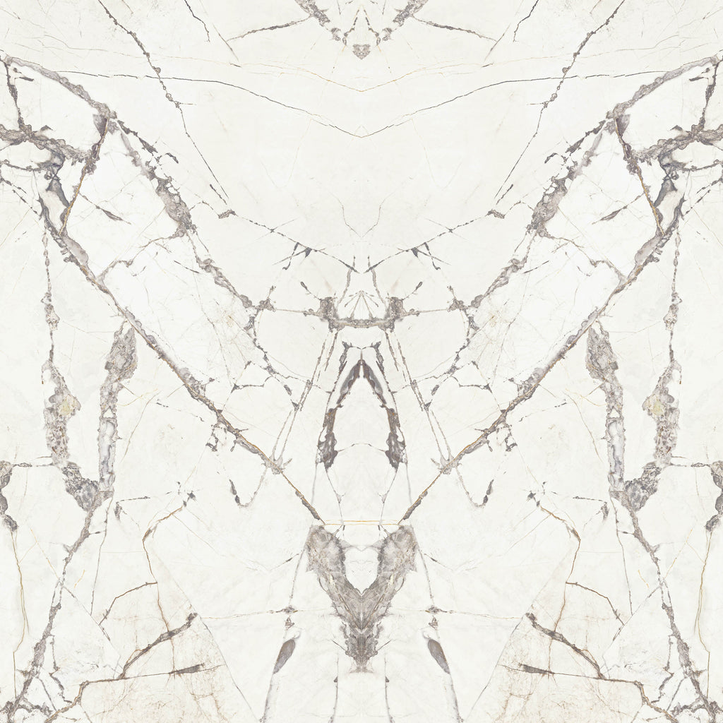 64"x 128" Invisible White Bookmatch Porcelain Slabs