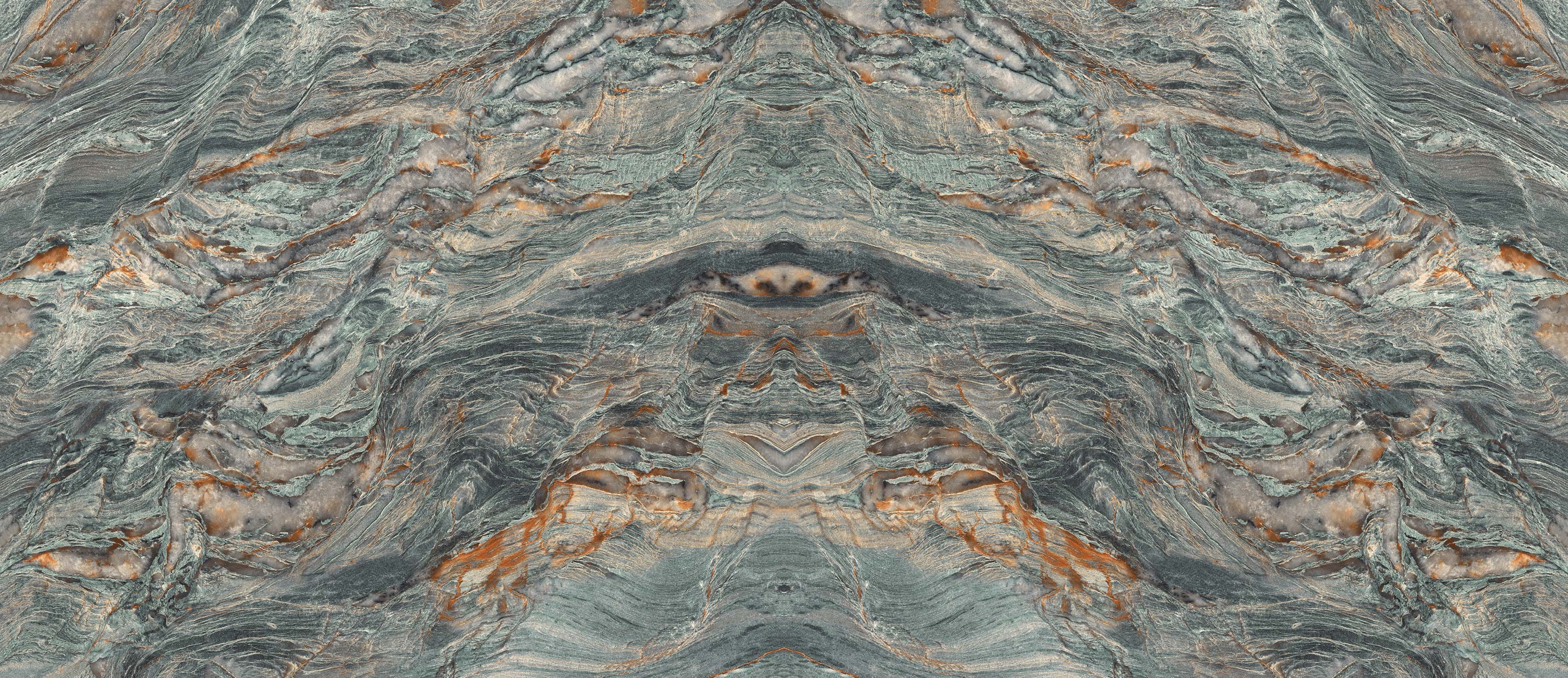 48"x110" Camelia Green DF Polished Bookmatch Rectified 6MM