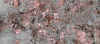 48"x110" Mimoza Pink Polished Rectified 6MM