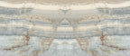 48"x110" Blue Florit Polished Bookmatch Rectified 6MM