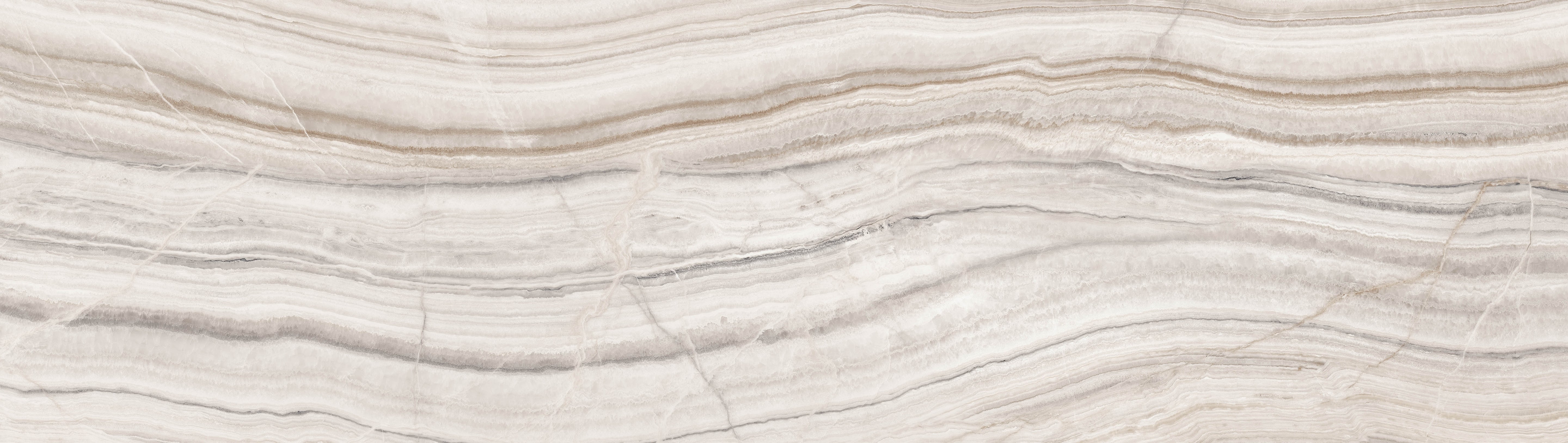 32"x128" Onice Light Grey Porcelain Slabs