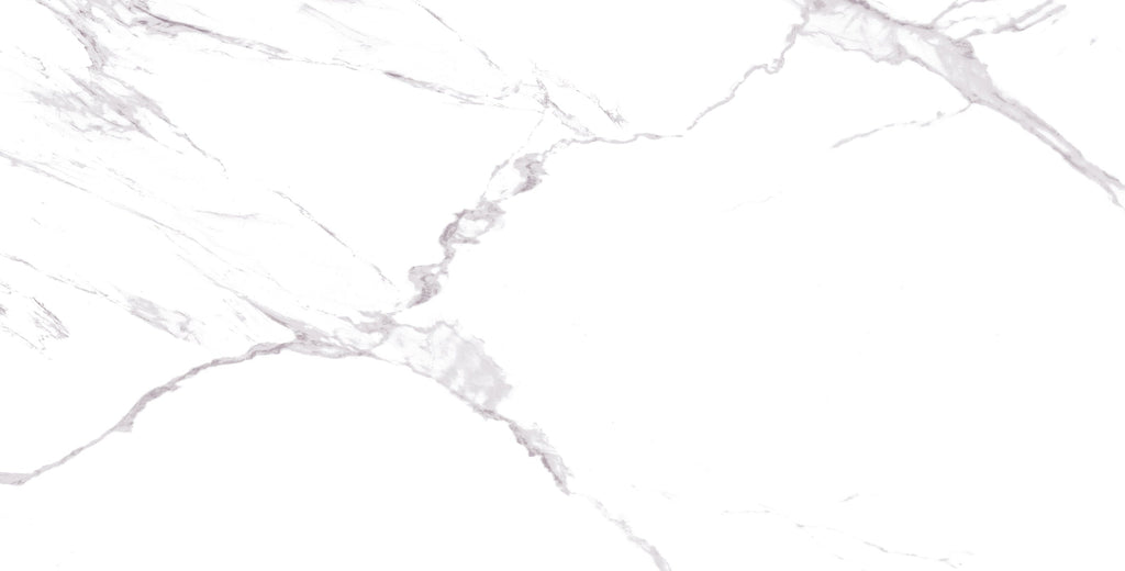 24"x48" Naos White Rectified Polished Porcelain Tile