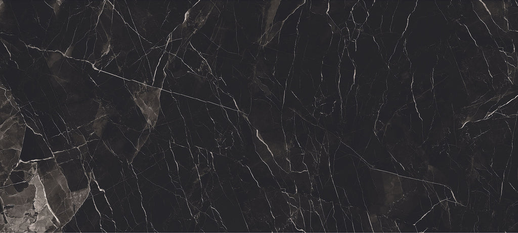 48"x110" Black Calacatta Polished Rectified 6MM