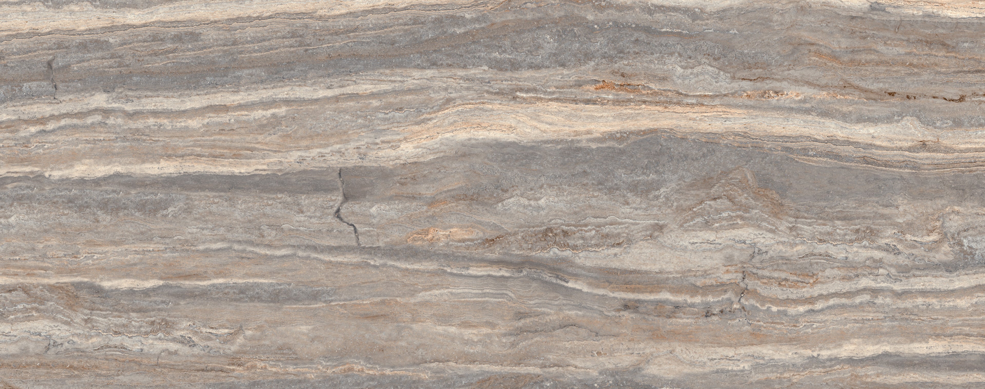 48"x110" Travertino Capriche DF Matte Rectified 6MM