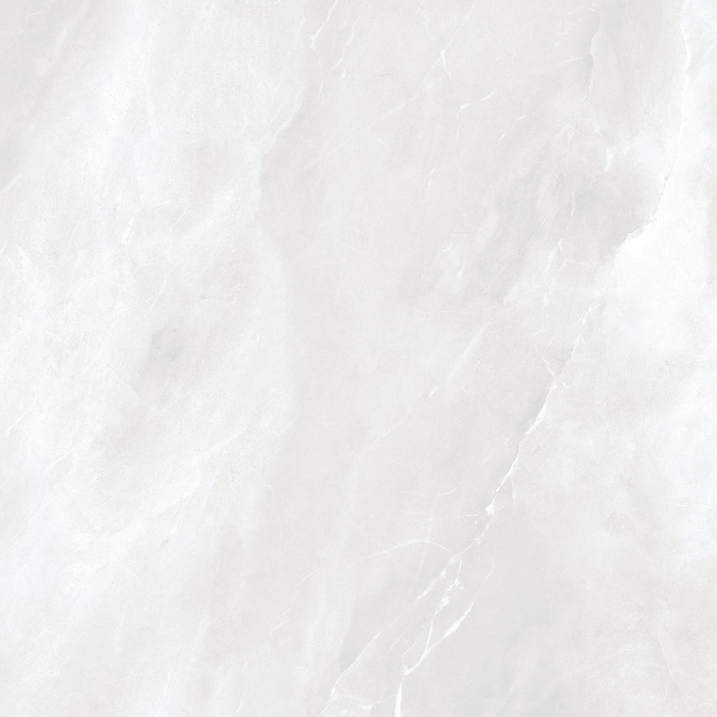 48"x48" Messina White Rectified Polished Porcelain Tile