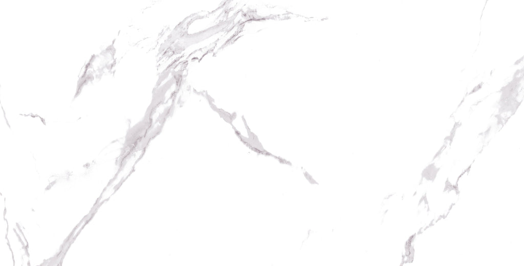 24"x48" Naos White Rectified Polished Porcelain Tile