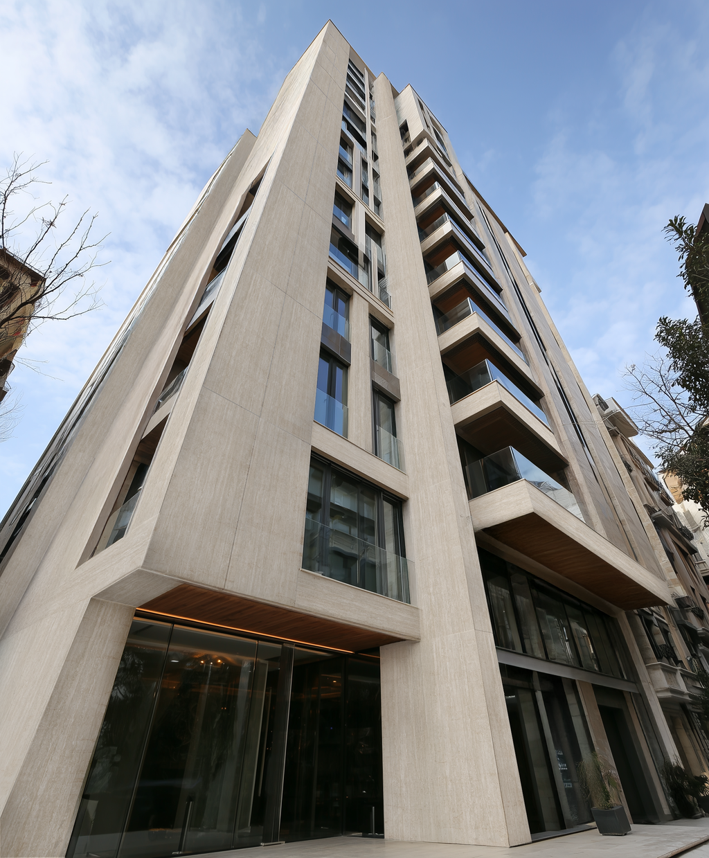 40"x120" Meteora Matte Beige Rectified 3MM Slim