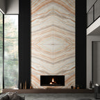 64"x 128" Onice Rainbow Bookmatch Porcelain Slabs