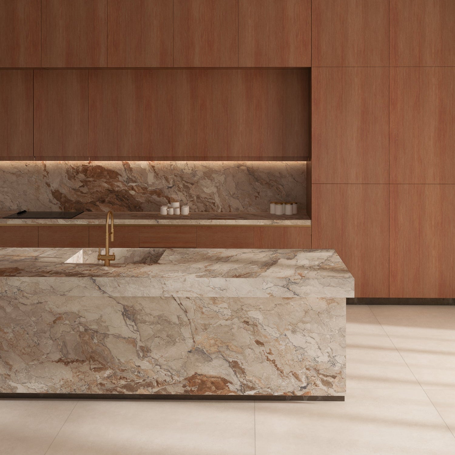 Sahara Rose Porcelain Slabs